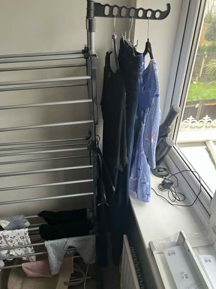 Photo of free Large Clothes airer on wheels (CR3 Caterham on the hill) #3