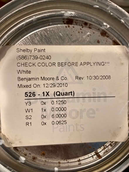 Photo of free White paint (Ferndale) #2