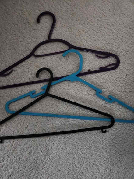 Photo of free Plastic coat hangers (Barnard's Green WR14) #1