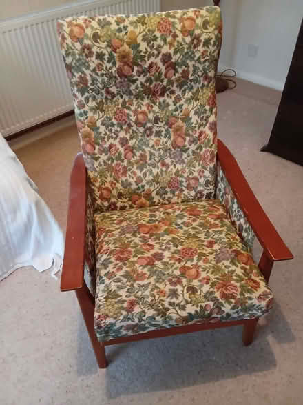 Photo of free Upholstered chair (Pembury TN2) #3