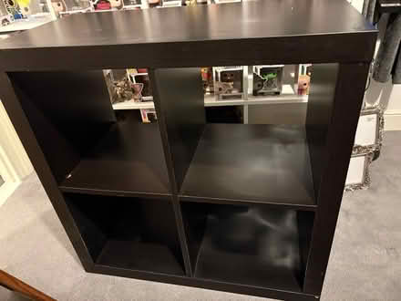 Photo of free Black Kallax units (4x2 and 2x2) (Halstead) #1