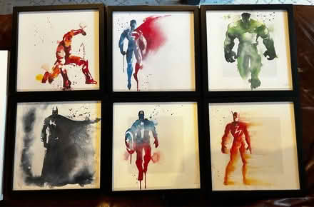 Photo of free Watercolor Superheros (West San Jose) #1