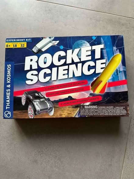 Photo of free Rocket science kit (GU51) #1