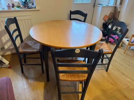 Photo of free table and 4 chairs (Bearwood Golf Club RG41) #3