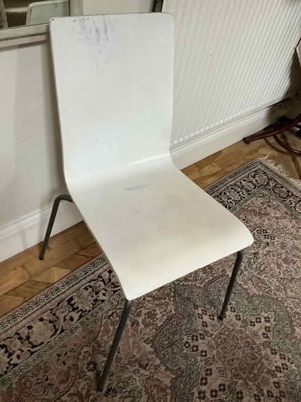 Photo of free Chair, white upright (NW3 and NW11) #1