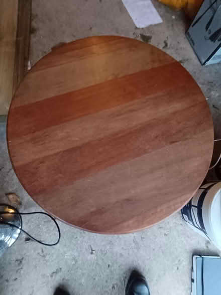 Photo of free Small wooden folding table (OX14) #2