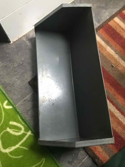 Photo of free Metal book case (East Oakley RG23) #1