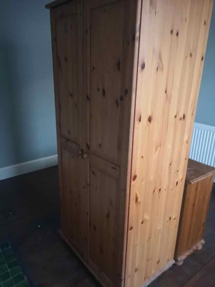 Photo of free Wooden wardrobe (Temple Cowley OX4) #1