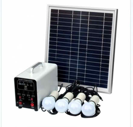 Photo of free 15watt off grid solar lighting system (no solar panel) (Middleyard GL5) #1