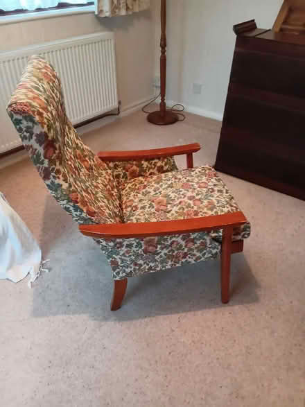 Photo of free Upholstered chair (Pembury TN2) #1