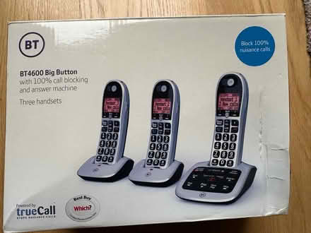 Photo of free Landline phone plus 4 handset (Wells. BA5) #3