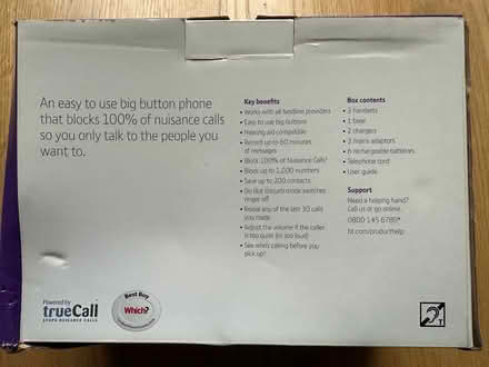 Photo of free Landline phone plus 4 handset (Wells. BA5) #2