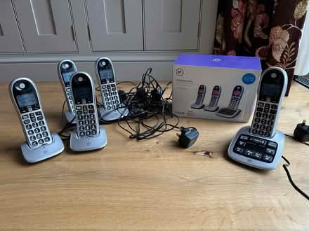 Photo of free Landline phone plus 4 handset (Wells. BA5) #4