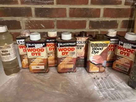 Photo of free Leftover wood dyes (Hildenborough TN11) #1
