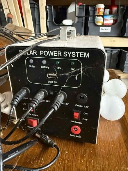 Photo of free 15watt off grid solar lighting system (no solar panel) (Middleyard GL5) #2