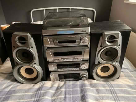 Photo of free HiFi System - turntable, CD, tuner, twin cassette, amplifier (Purley on Thames RG8) #1