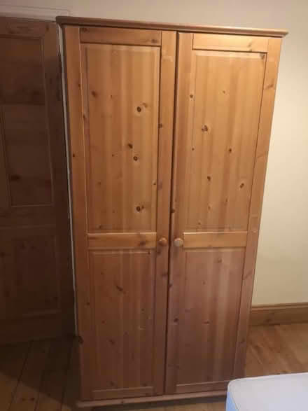 Photo of free Wooden wardrobe (Temple Cowley OX4) #1