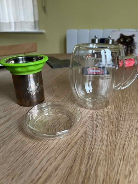Photo of free TeaLyra double walled glass mug (Hanwell) #2