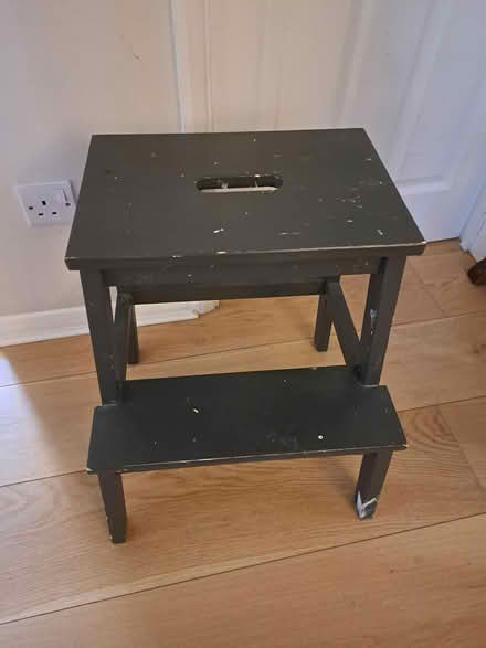 Photo of free Wooden step stool (Tonbridge road,Maidstone) #1