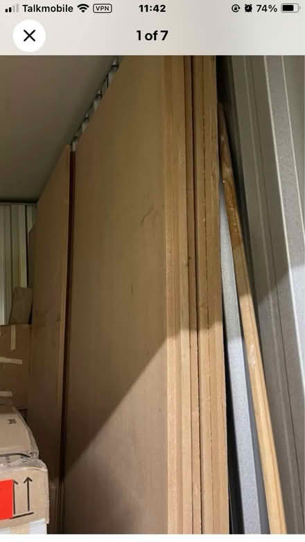 Photo of free MDf sheets x7 sheets (KT6) #1