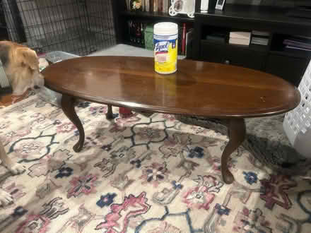 Photo of free Oval coffee table (Columbia Heights) #1