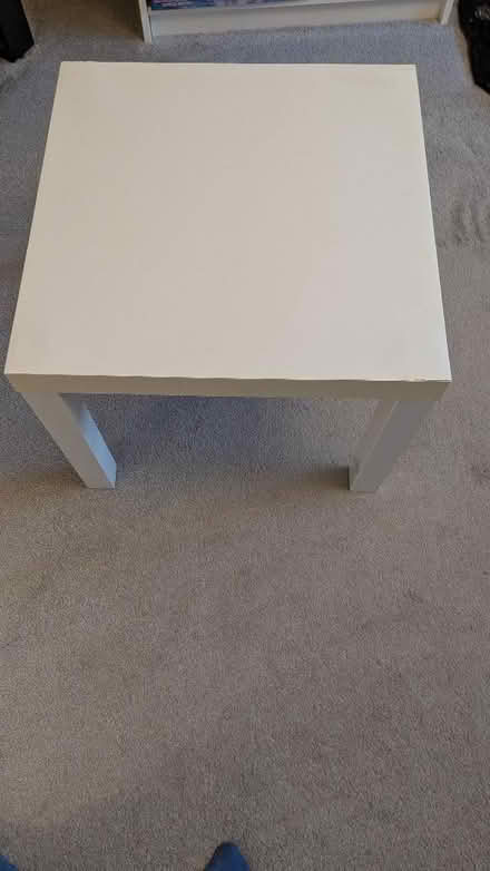 Photo of free IKEA small white side /coffee table (Ellenbrook M28) #2