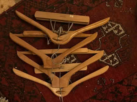 Photo of free Wooden suit hangers (Walton Manor OX2) #1