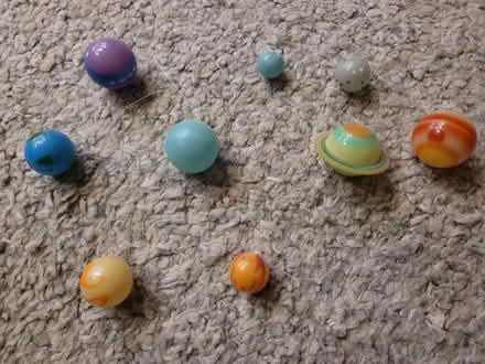 Photo of free Glow in the dark hanging planets (Shenley Fields B29) #1