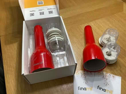 Photo of free FinaMill Pepper/Spice Mill-with spares - no pepper or spices (Calthwaite CA11) #1
