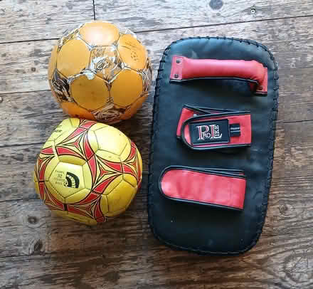 Photo of free 2 Footballs & Sparring Boxing Punch (Dollis Hill Lane) #2