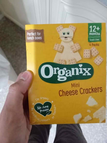 Photo of free Organix Minin Cheese Crackers (Attwood Green B5) #3