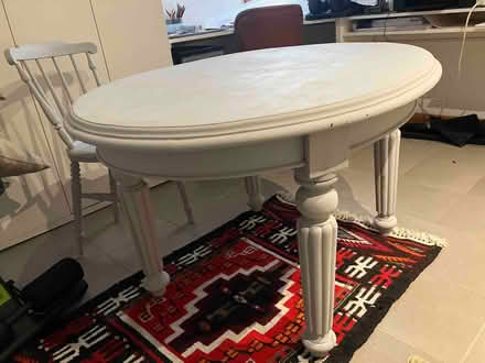 Photo of free Small dining table and chair (Malvern Wells WR13) #3