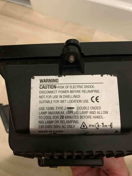 Photo of free External security lights (highcliffe BH23) #2