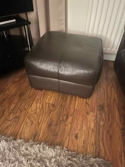 Photo of free Sofa 2 arm chairs and puffy (High Heaton NE7) #3