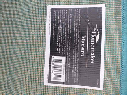 Photo of free Turquoise Rug (North Wootton BA4) #3