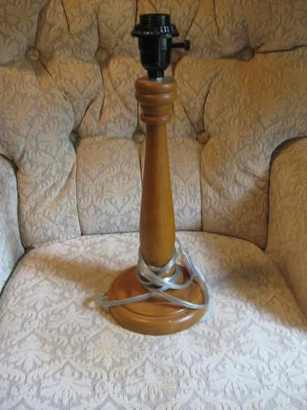 Photo of free Wooden Lamp (Northwest Frederick) #1