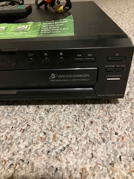 Photo of free 5 Disk CD/DVD Changer (Cranston, Rhode Island) #2