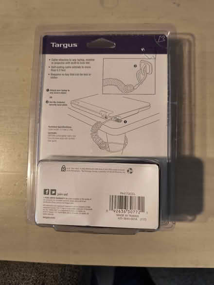 Photo of free New laptop lock (Odenton, near Odenton Elem) #2
