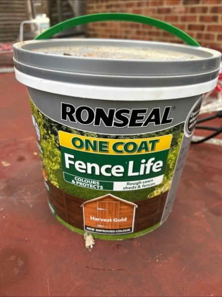 Photo of free Fence Paint, 5lt, Harvest Gold (CT6) #1