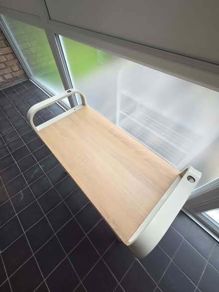 Photo of free Shoe rack - white metal (Molesey TW12) #3