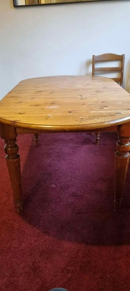 Photo of free Wooden table (HR9 5TP) #1
