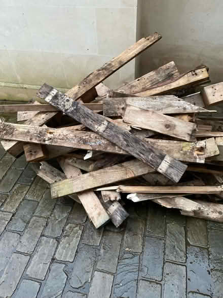 Photo of free hardwood pallet wood (Oldfield Park, Bath) #1