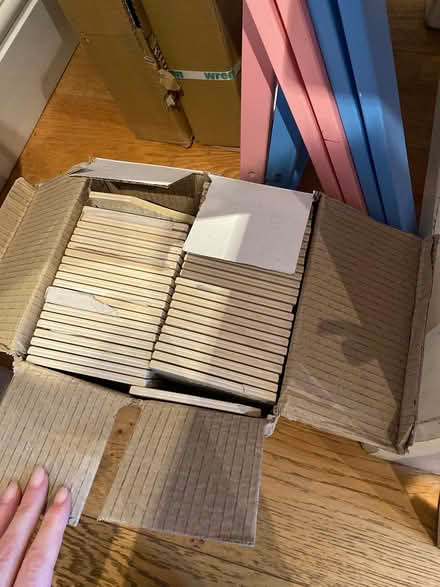 Photo of free Sage green wickes wall tiles (Ewhurst) #4