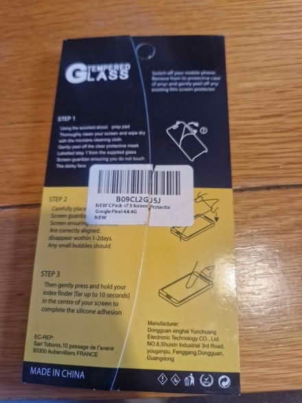 Photo of free Pixel 4a Screen Protectors (CV32 Leamington Spa) #1