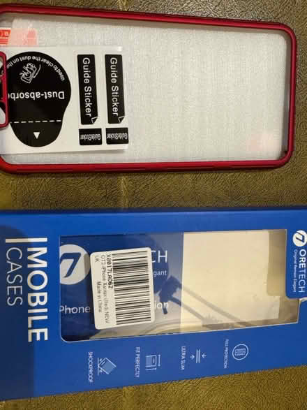 Photo of free Red iPhone case - unused (SE11) #1