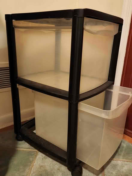 Photo of free File cart & long storage tub (Washington Ave) #2