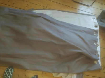 Photo of free Grey eyelet curtains (pair) (Bristol BS5) #1