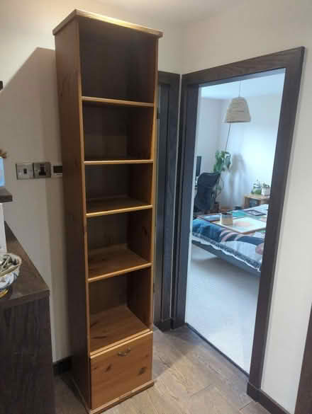Photo of free Tall narrow bookcase (Duddingston, EH8) #1