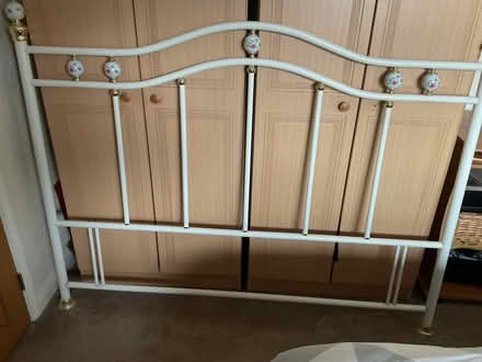 Photo of free King size bed headboard (Walton Le Dale PR5) #1