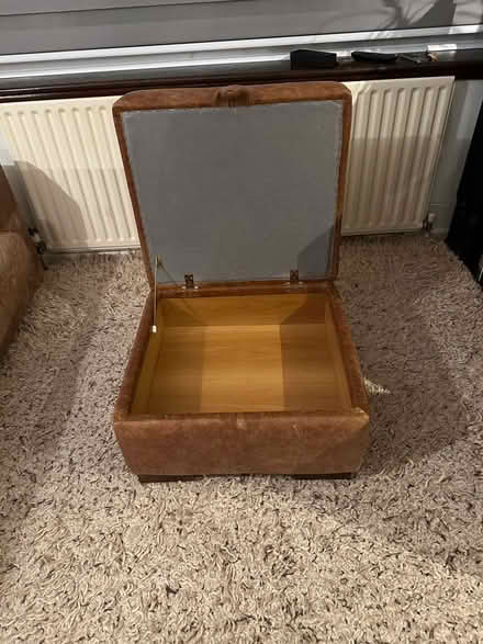 Photo of free Storage footstool (Horn's Mill SG13) #2